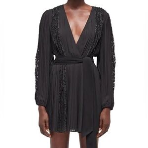 The Kooples Black Mini Dress 0